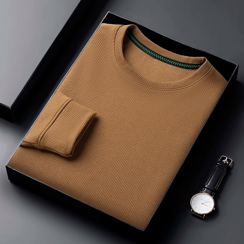 NEXER Premium Waffle Long-Sleeve Tee