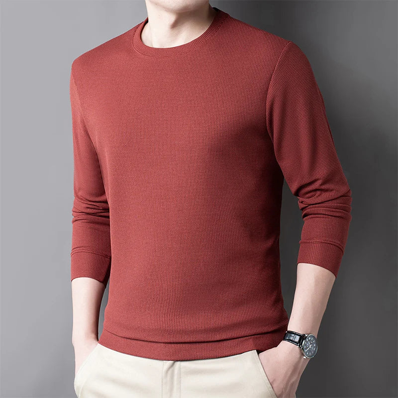 NEXER Premium Waffle Long-Sleeve Tee