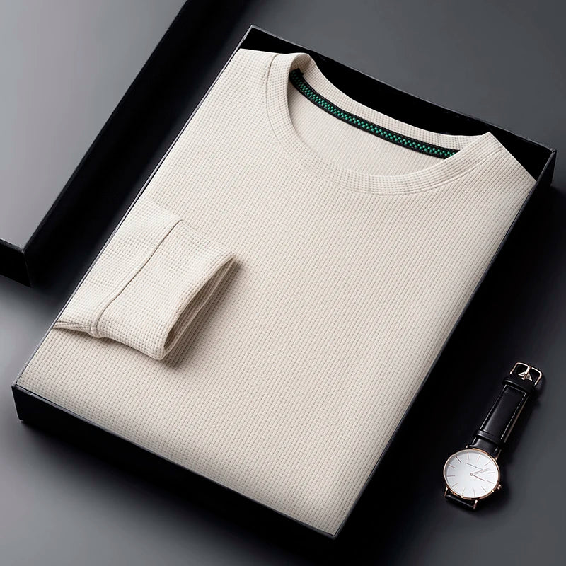 NEXER Premium Waffle Long-Sleeve Tee