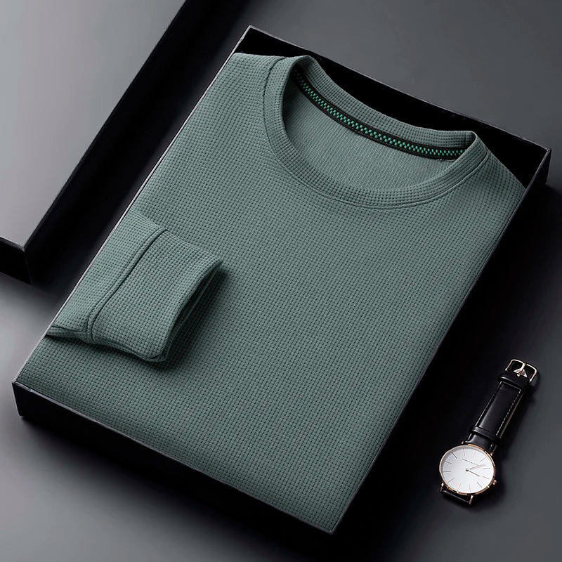 NEXER Premium Waffle Long-Sleeve Tee