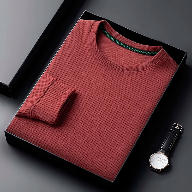 NEXER Premium Waffle Long-Sleeve Tee
